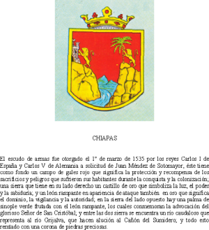Escudos Chiapas